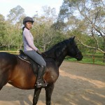 The Queen riding the King